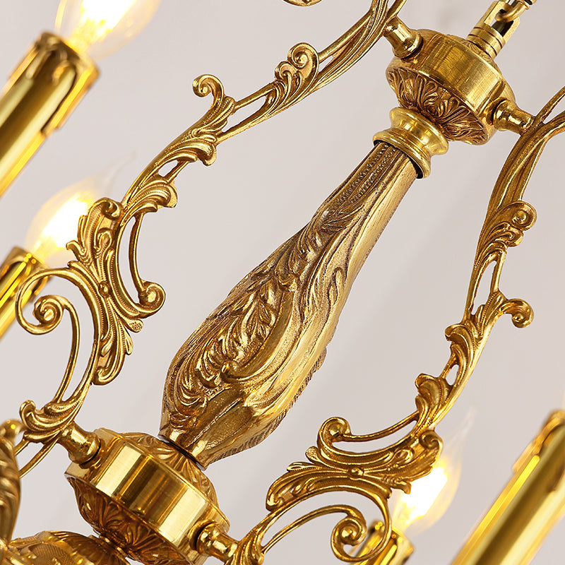 Georgian Classical Chandelier - Jewellery Top Lighting