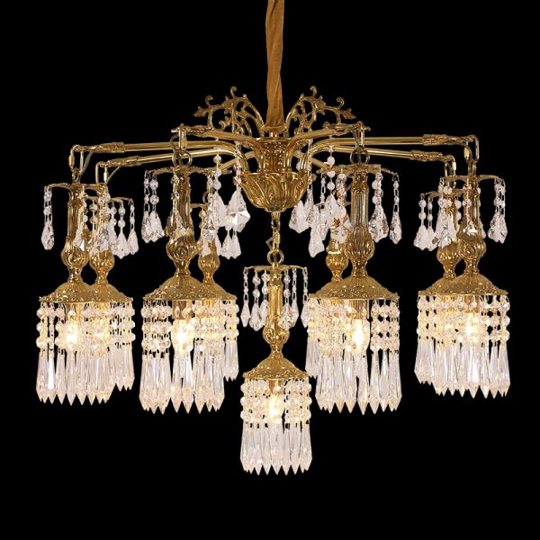 Hera Vintage Style Chandelier 2.17'/2.69' - Jewellery Top Lighting