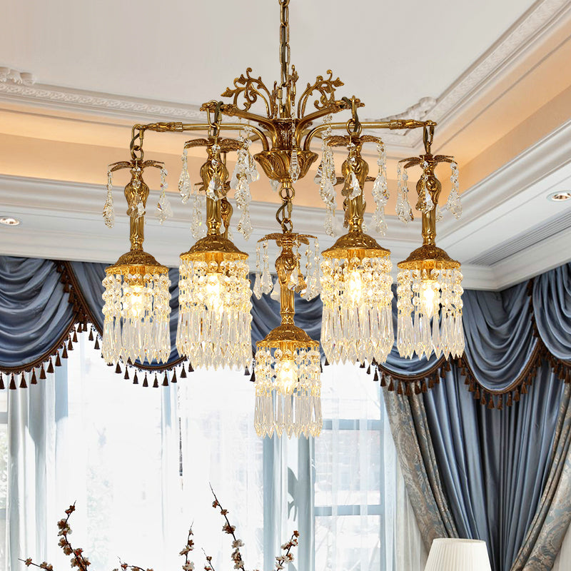 Hera Vintage Style Chandelier 2.17'/2.69' - Jewellery Top Lighting