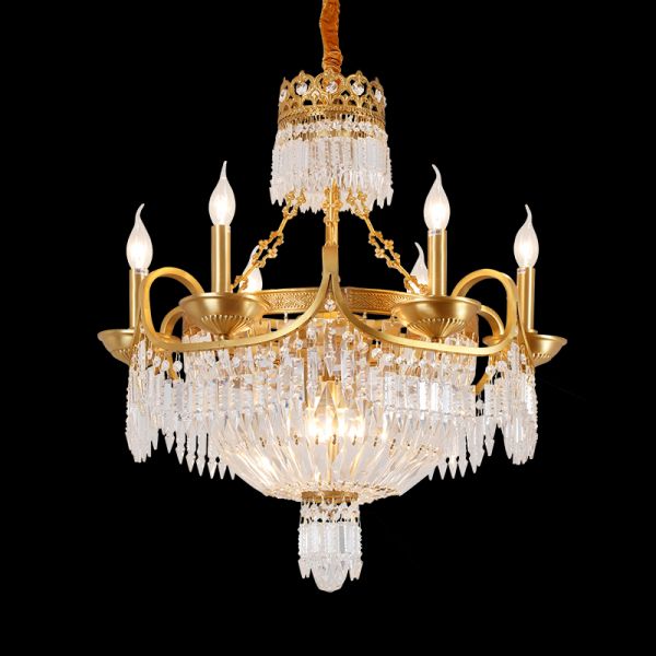 Imperial Radiance Vintage Chandelier
