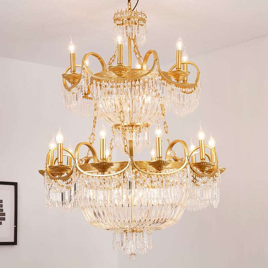 Imperial Radiance Vintage Chandelier