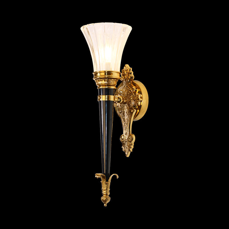 Imperial Torch Brass Wall Lamp - Jewellery Top Lighting