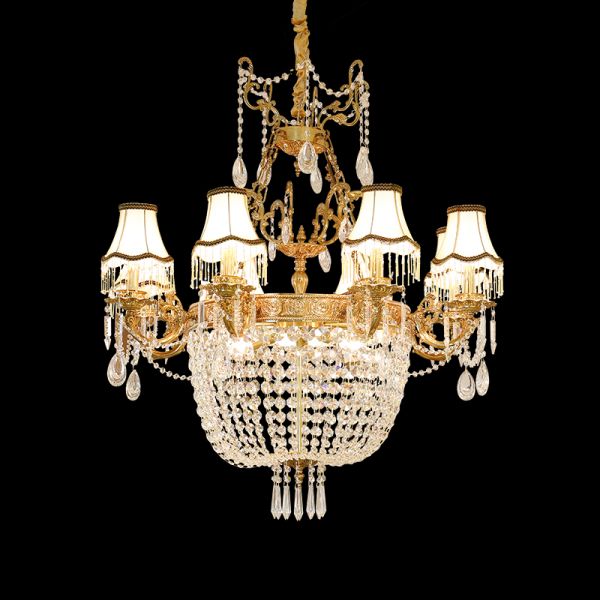 Helios Crown Chandelier - Jewellery Top Lighting