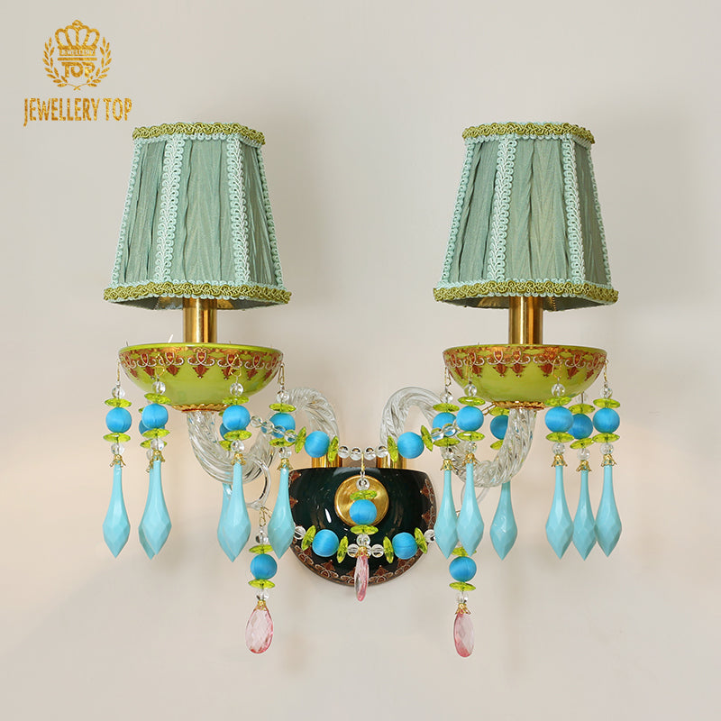 Blossom Fields Farmhouse Wall Light