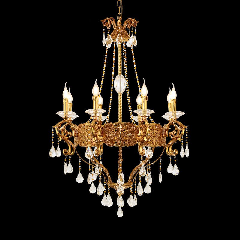 Lucienne Crown Victorian Style Chandelier 2.13'/2.62' - Jewellery Top Lighting