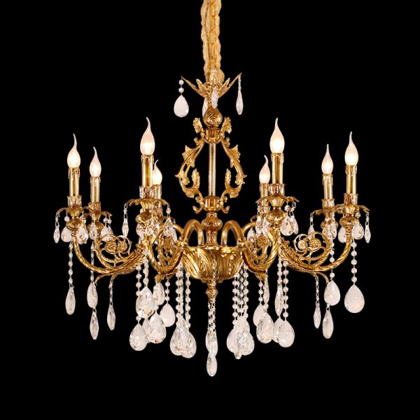 Ophelia Regal Victorian Style Chandelier - Jewellery Top Lighting