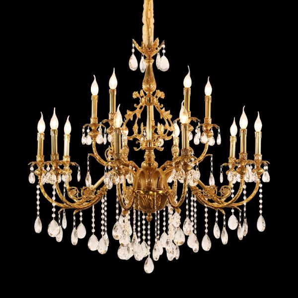 Ophelia Regal Victorian Style Chandelier - Jewellery Top Lighting