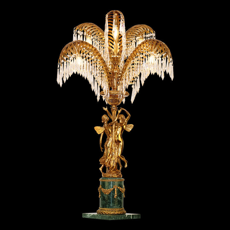 Palm Tree Table Lamp - Jewellery Top Lighting