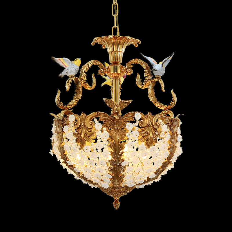 Porcelain Muse Vintage Pendant Lamp - Jewellery Top Lighting
