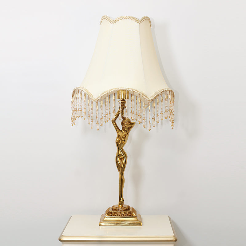 Princess Antique Table Lamp - Jewellery Top Lighting