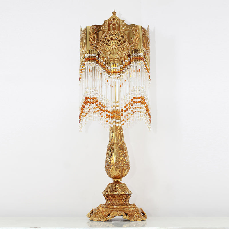 Queen Victoria Victorian Table Lamp - Jewellery Top Lighting