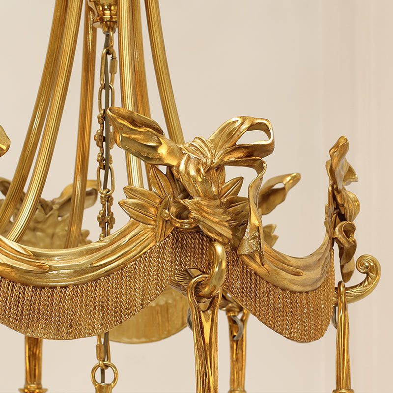 Royal Gown Vintage Victorian Chandelier 7 lights - Jewellery Top Lighting