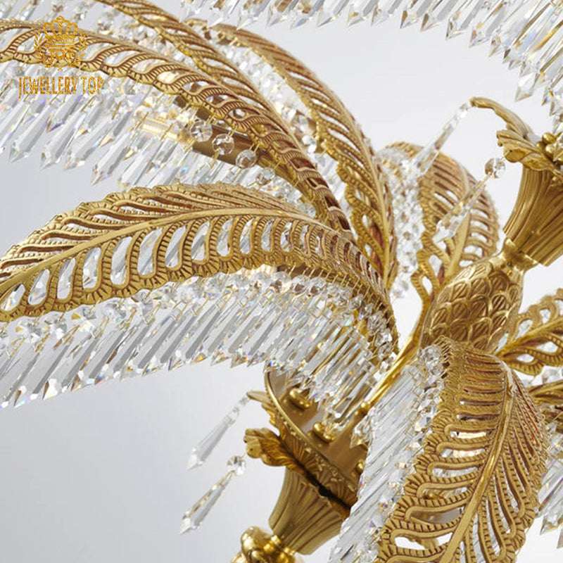 The Palme d'Or Palm Chandelier - 3 Tiers