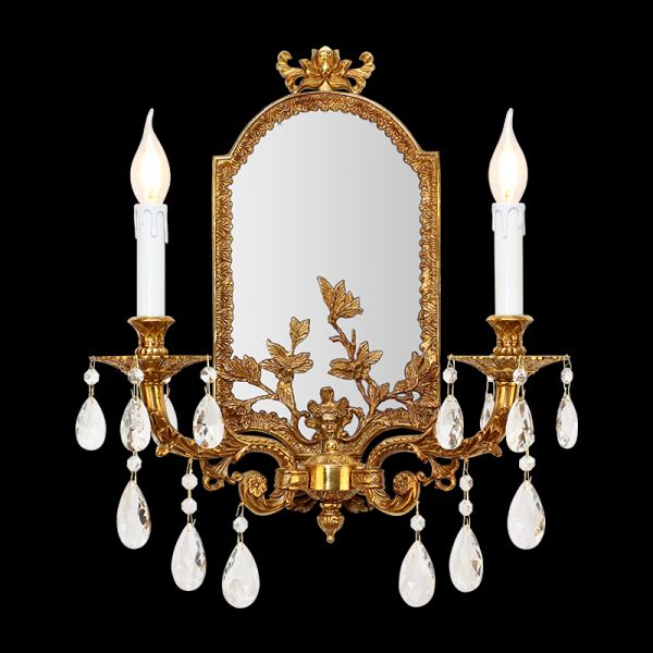 Versailles Reflection Mirror Wall Light - Jewellery Top Lighting