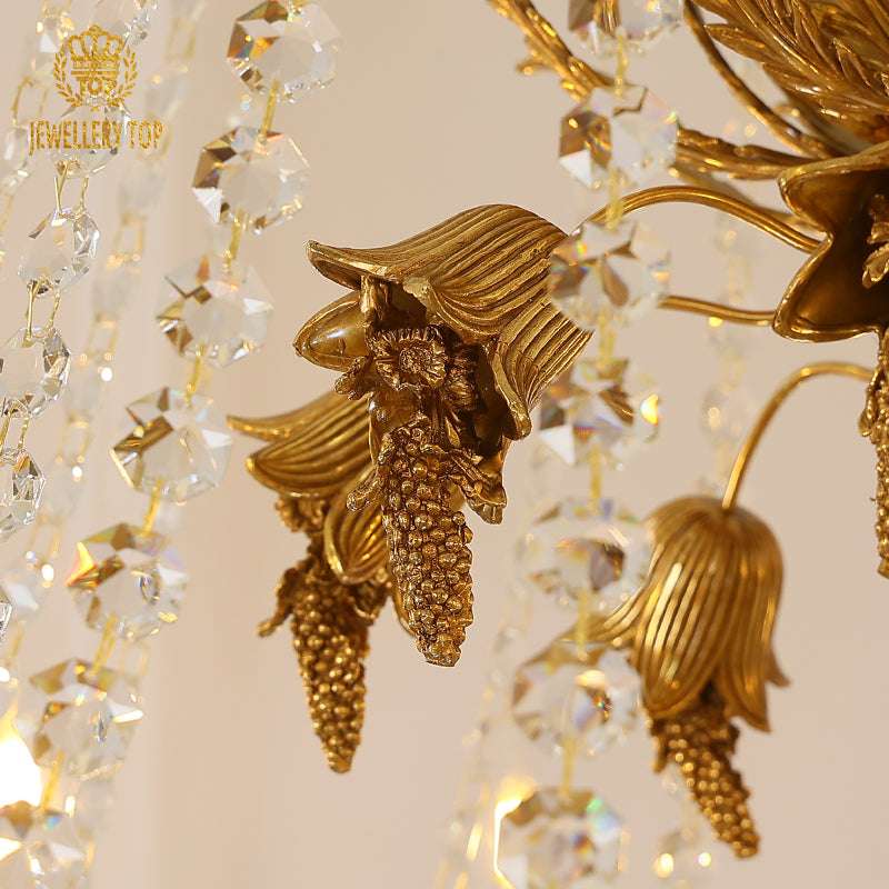 orb-of-venus-renaissance-brass-crystal-chandelier-main-view