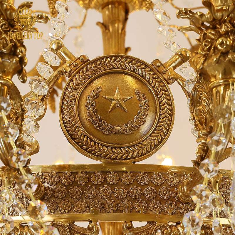 celestial-body-chandelier-antique-brass-sphere-with-prism-drops