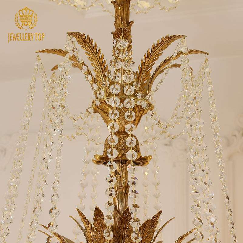 elegant-dining-room-lighting-orb-venus-brass-crystal-fixture