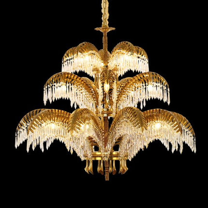 Victorian Palm Chandelier - Jewellery Top Lighting