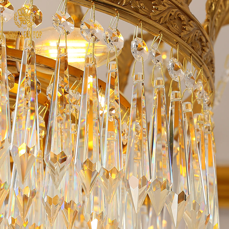 Artistic angle of the Victorian Reverie Pendant Lamp in ambient light