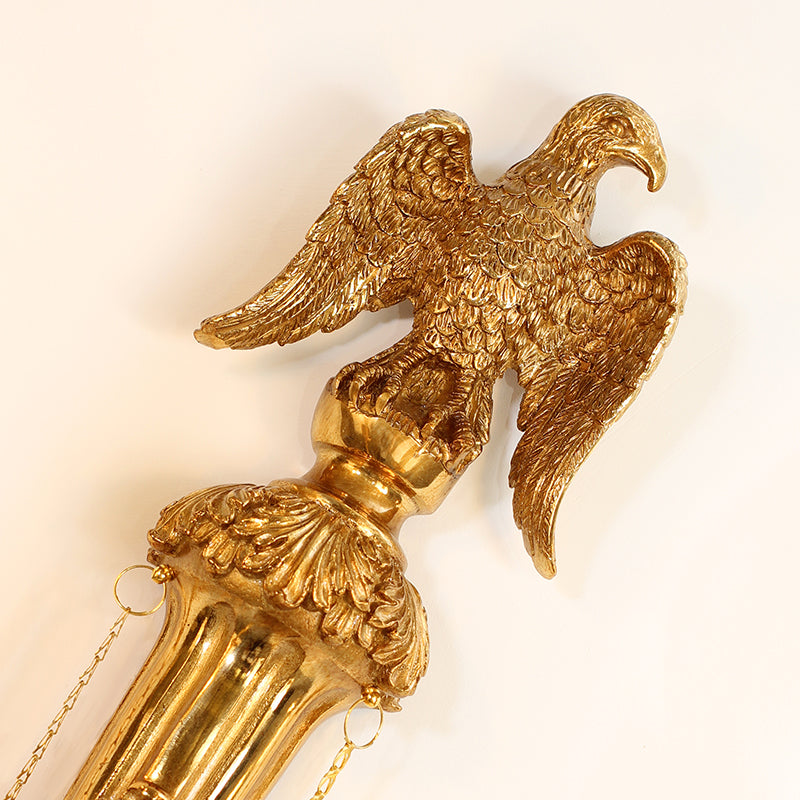 Zephyrion Eagle Baroque Brass Wall Lamp - Jewellery Top Lighting