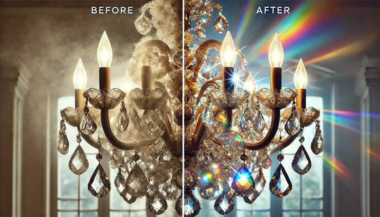 How to Clean a Crystal Chandelier: Expert Tips for Vintage & Antique Lighting Care