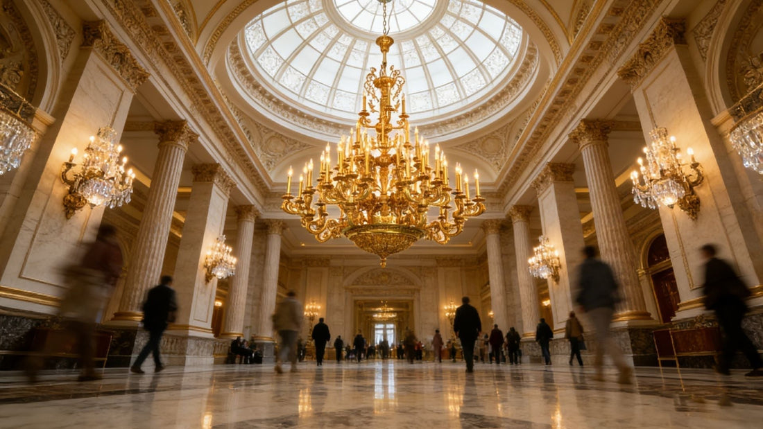 The Tiepolo Sky Bower Palace Chandelier: Where Norse Mythology Meets French Baroque Opulence