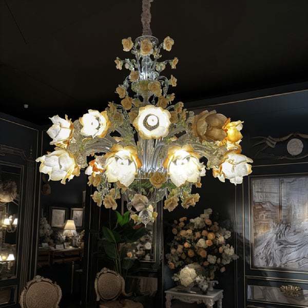 murano chandelier