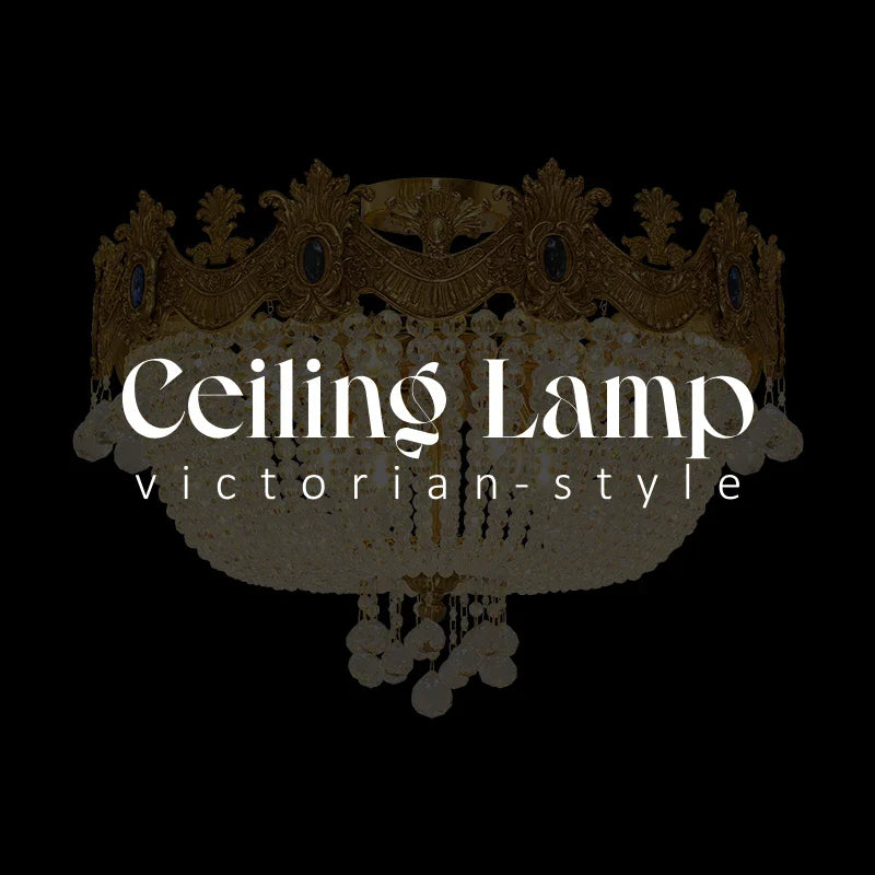 Victorian Flush Mount Ceiling Light Fixture,Ceiling Lamp