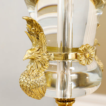 Victorian Crystal Table Lamp