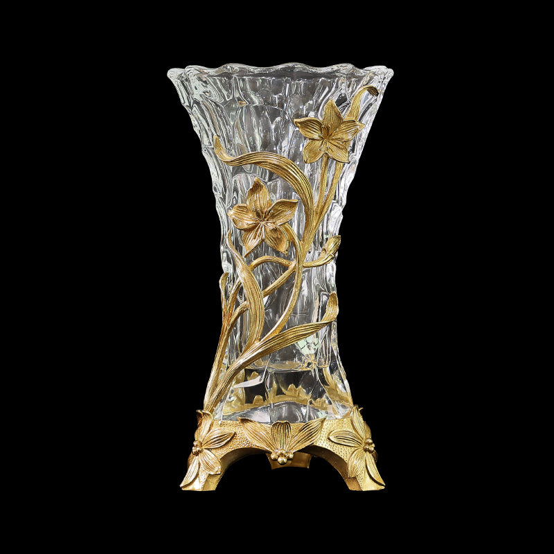 Brass&Crystal Decoration Vase