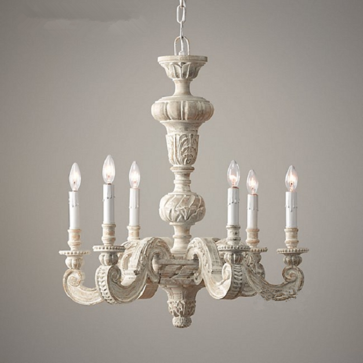 Rustic French Country Chandelier