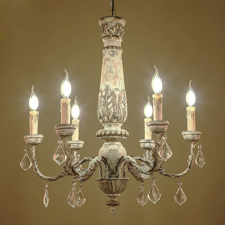 Rustic French Country Chandelier