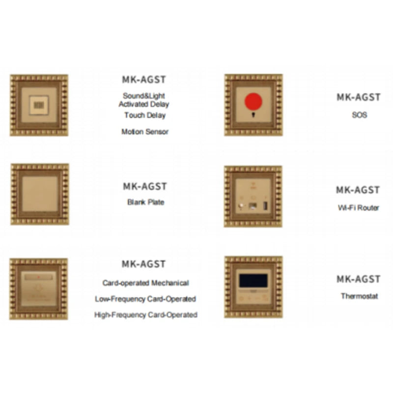 Brass wiring device with dual USB charging socket and vintage design