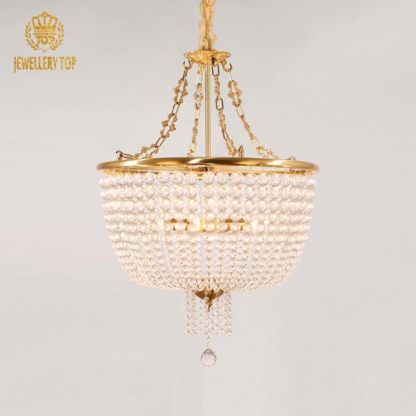 French Brass Pendant Light