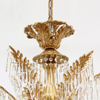 Vintage Brass Angel Chandelier