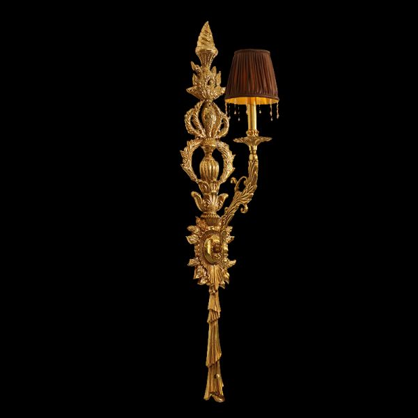 Baroque Royal Brass Wall Lamp