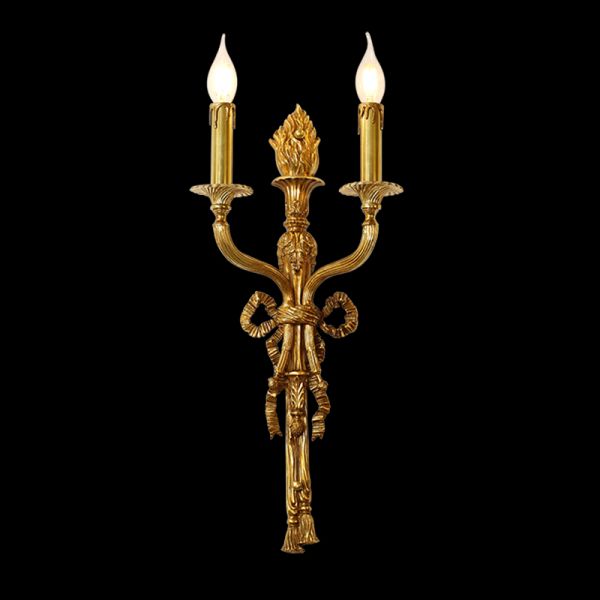 classic design brass wall lamp