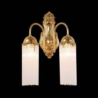 French Brass Wall Lamp