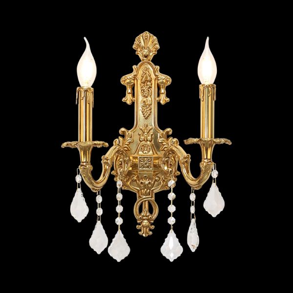 Carina Vintage Candle Wall Sconce