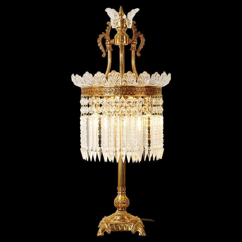 crystal table lamp