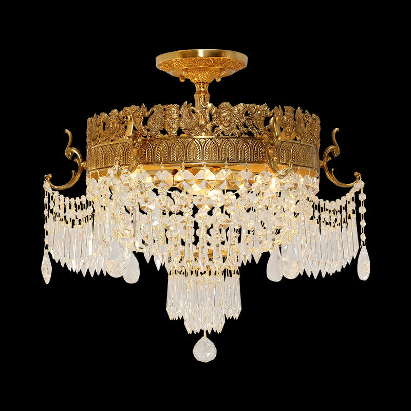 crystal ceiling lamp