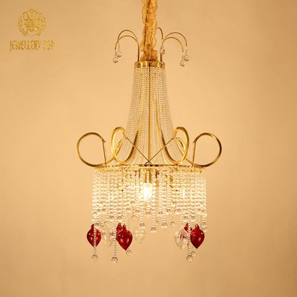 French Brass Pendant Light