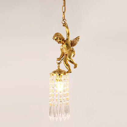 French Cupid Pendant Lamp