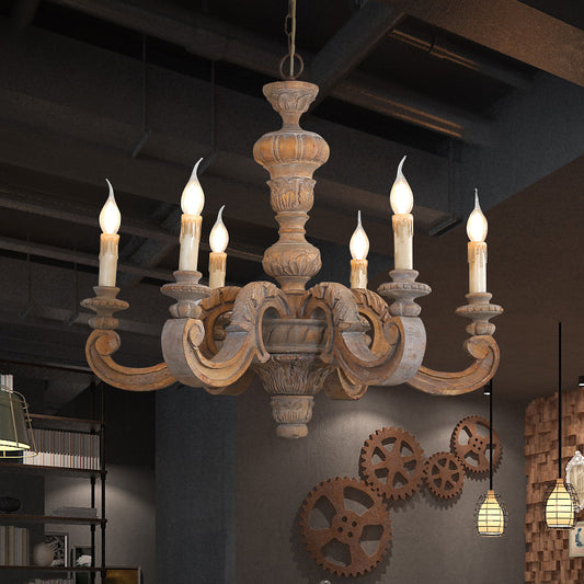 Rustic French Country Chandelier