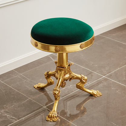 Baroque Style Brass Seat