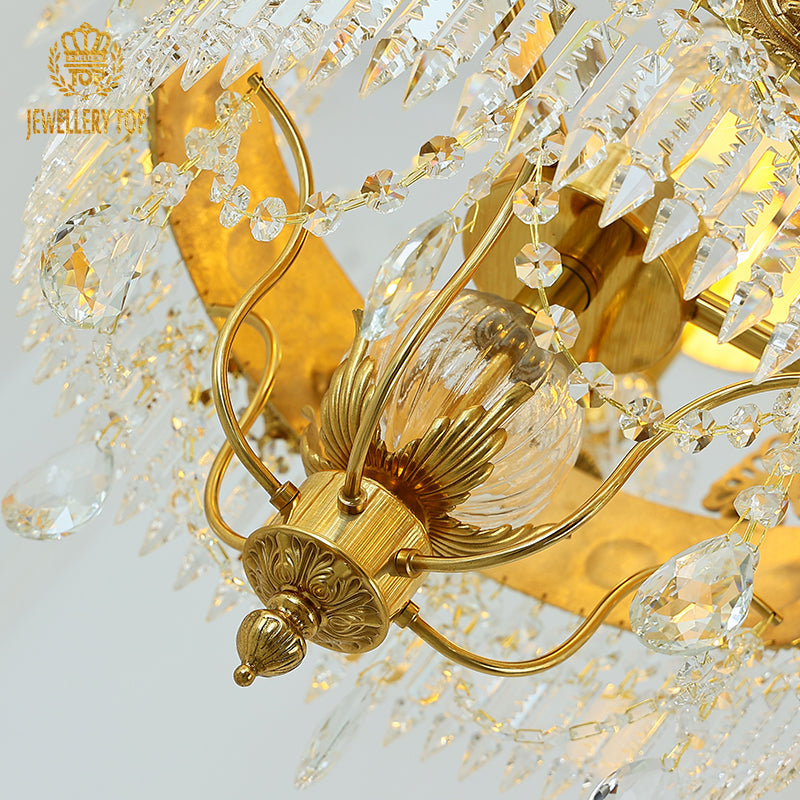 luxury crystal decorative chandelier