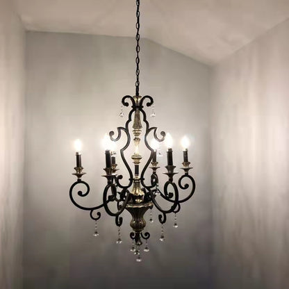 Rustic French Country Chandelier