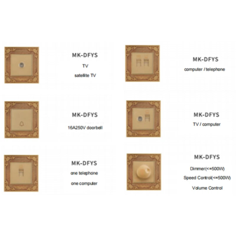 SOS emergency brass wiring device with sensor and light features