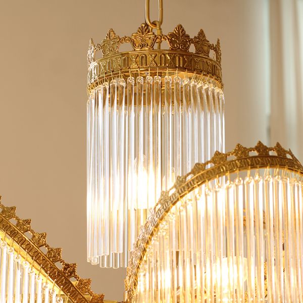 French Brass Pendant Light