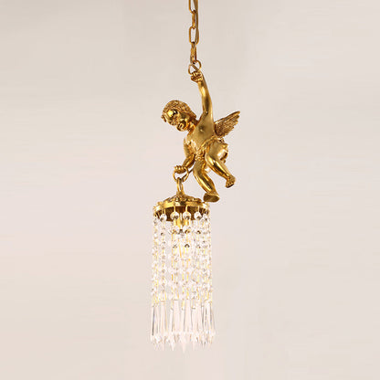 French Cupid Pendant Lamp